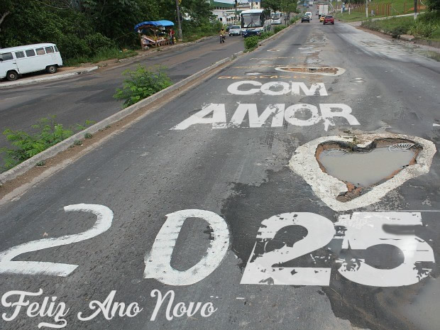 Imagem com amor, desejos 2025 divertido e romântico